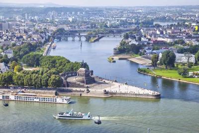 Das deutsche Eck in Koblenz