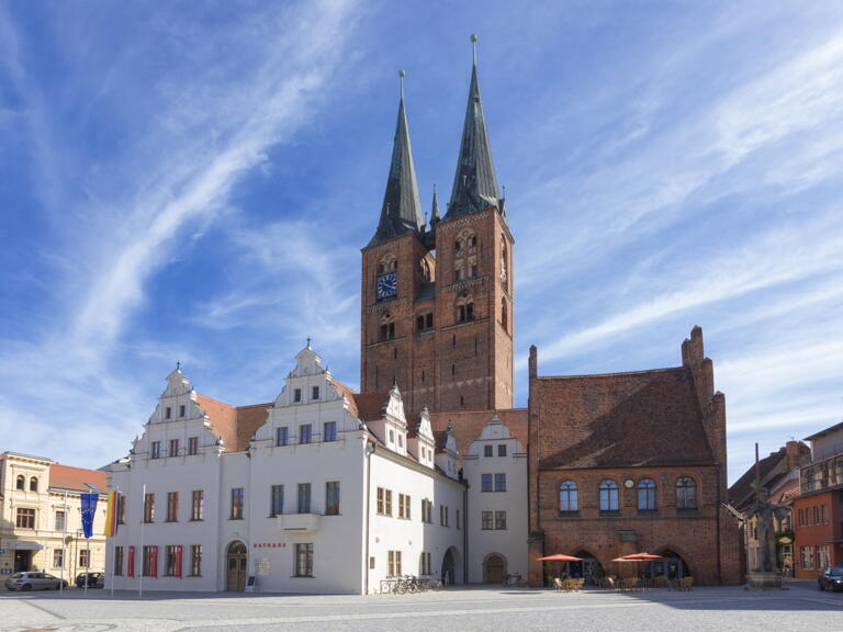 Die Hansestadt Stendal in Sachsen-Anhalt.