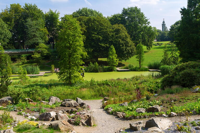 Der Grugapark ist unter Studenten sehr beliebt.