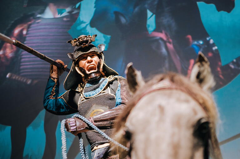 Ausstellungsstück im Samurai Museum Berlin