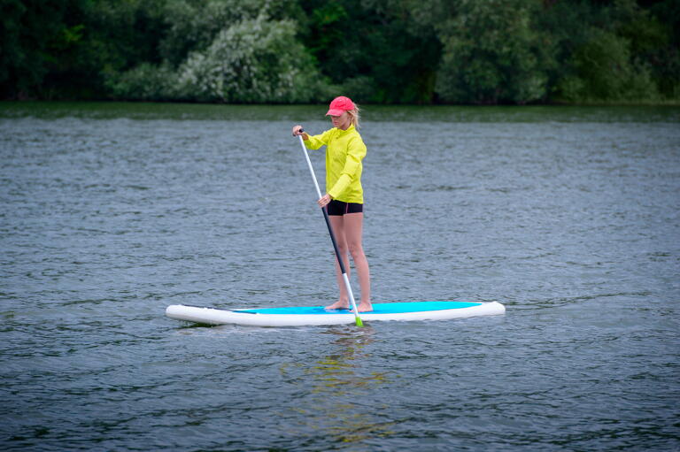 Stand-Up-Paddling bei Trick17 in Saarbrücken