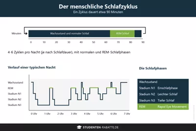 Schlafzyklen lassen sich effektiv nutzen